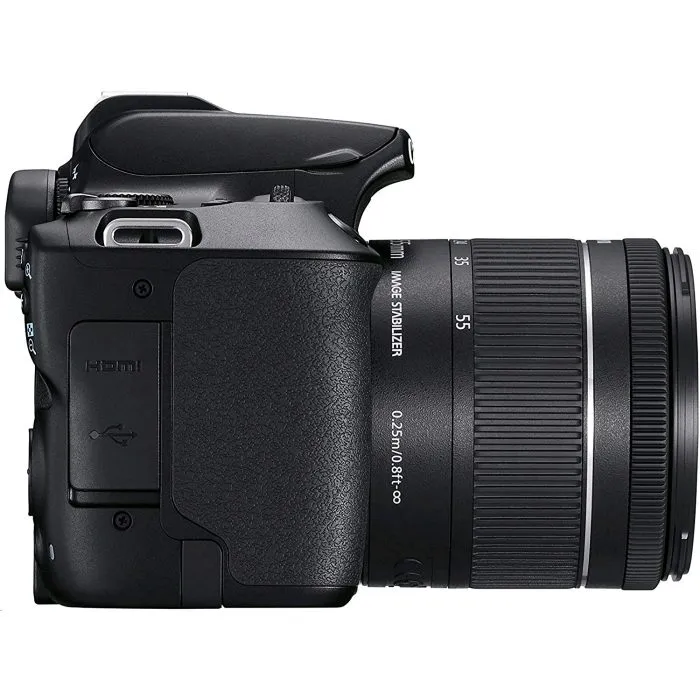 Canon Camera EOS 250D DSLR Digital Camera With EF-S 18-55mm F4-F5.6 Lens - Image 3