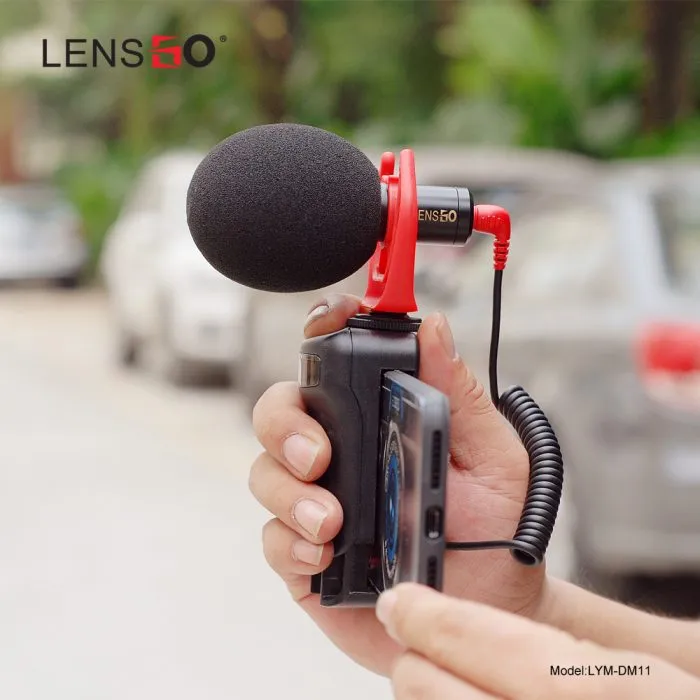 Lensgo LYM-DMM1 Microphone Mic For Caonon Sony Nikon Home Studio Audio Video - Image 6