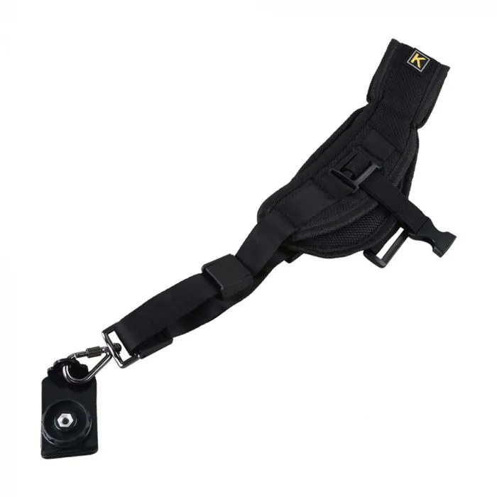 Black Double Dual Camera Shoulder Strap for all cameras - Image 4