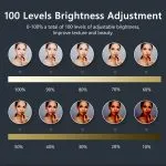 LAVOKOL A10 RGB Light Mini LED Panel Camera Lamp with Smartphone APP - Image 6