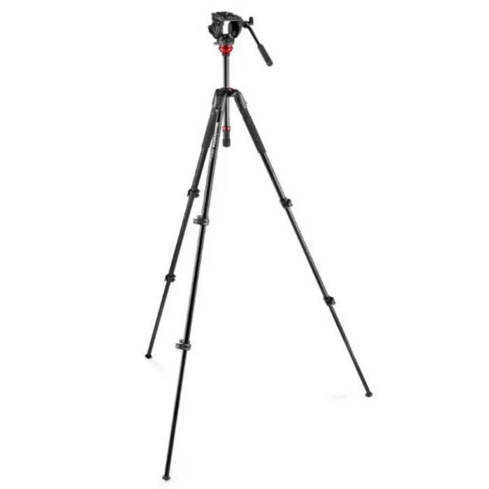 Manfrotto MVK500190X Camera Aluminum Alloy Adjustable Horizontal Tripod Head Set - Image 4