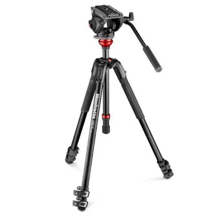 Manfrotto MVK500190X Camera Aluminum Alloy Adjustable Horizontal Tripod Head Set - Image 5