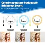 360 Photo Booth Machine for Parties Glass Automatic Spin PhotoBooth with Remote Control, Ring Light Slow Motion Camera Booth - Image 6