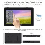 FEELWORLD F6 PLUS 5.5 Inch on Camera DSLR Field Monitor 3D LUT Touch Screen IPS FHD 1920x1080 Video Focus Assist Support 4K HDMI - Image 6