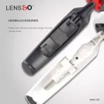 LENSGO L322 Camera/Gopro/Smartphone Tabletop Tripod , The Mini Lightweight Tripod with Wireless Bluetooth Shutter - Image 5
