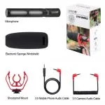 LensGO LYM-DMM2 Wired Microphone Super-cardiod Video Recording Mic for Camera Smartphones - Image 6