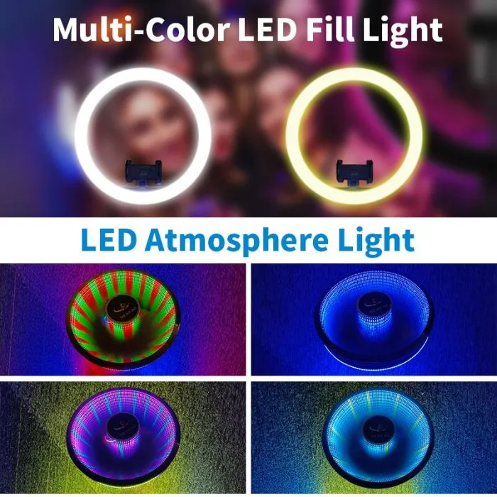 Photobooth LED Glass spin 360 Photo Booth Video Rotating Machine Selfie 100cm Stand For Wedding Party Events - Image 5