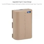 LP-E6NH 3200mAh Battery Replace LP-E6N LP-E6 Battery with Type-C Input For Canon Camera - Image 3