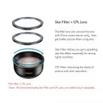 APEXEL HD 5 in 1 Camera Phone Lens 4K Wide Macro Portrait Super Fisheye Lens for iPhone Samsung and other Mobile Phones - Image 2