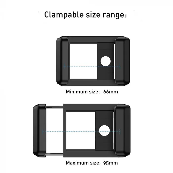 APEXEL Universal Mobile Phone Clip Clamp Bracket Holder Stand For Telephoto Lens - Image 5