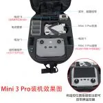 Backpack For DJI Mini 3 Pro Travel Hard Case Bag Waterproof and Anti-shock - Image 3