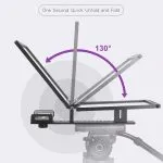 Desview T12 Teleprompter for 11 inch iPad Tablet Phone DSLR Camera Prompter For TV Interview Speech Live Shows - Image 3