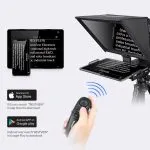 Desview T12 Teleprompter for 11 inch iPad Tablet Phone DSLR Camera Prompter For TV Interview Speech Live Shows - Image 5