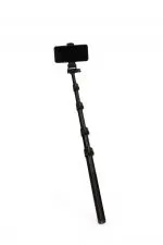 Jmary MT39 61inch Aluminum Extendable Cell Phone Tripod Stand with Selfie Stick Tripod and Phone Clip - Image 5