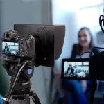 YC Onion Teleprompter for Camera Tablet Smart Phone with Remote Control & Lens Adapter Rings - Image 4