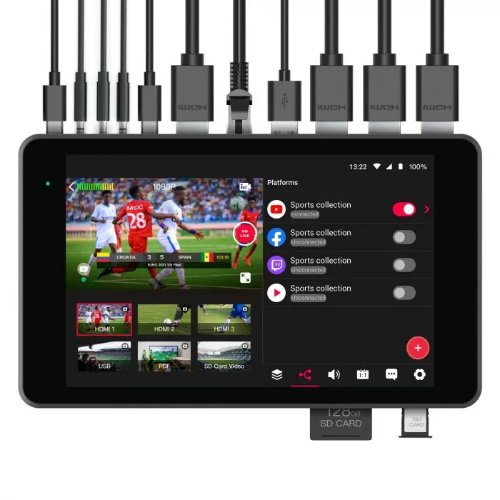 YOLOLIV YoloBox Pro The Ultimate All-In-One Multi-Cam Live Streaming & Switching System - Image 1