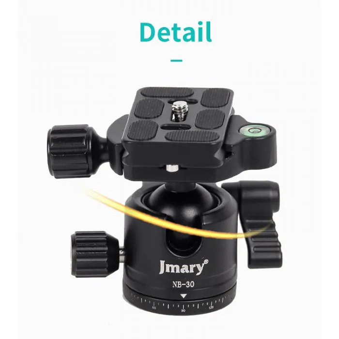 Jmary KT325 Tripod with the NB30 Head - Image 14