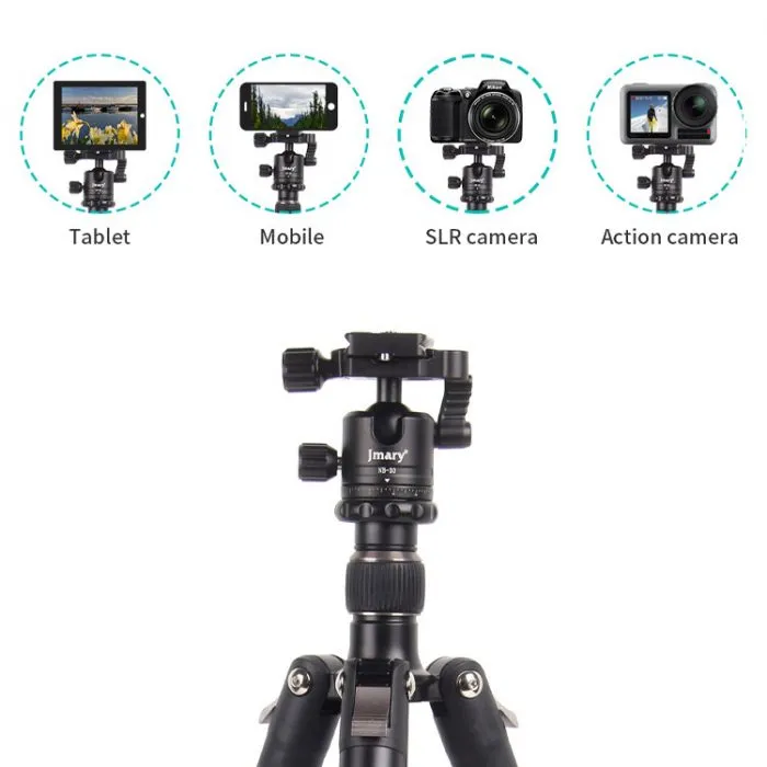 Jmary KT325 Tripod with the NB30 Head - Image 12