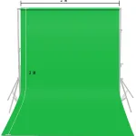 2x3m Non-woven fabric Photo Photography Backdrop Background Cloth (green)