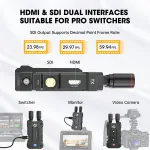 Hollyland Mars 4K Wireless Video Transmission System SDI HDMI 4Kp30/1080p60 450ft 0.06s Low Latency - Image 4