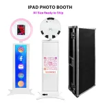 Ipad Photobooth Camera Spilit Photo Booth Machine for Party Events and Birthday (White) - Image 4