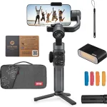 Zhiyun Smooth 5 Combo 3-Axis Professional Gimbal Stabilizer for Mobile iPhone 14 13 Pro 12 Xiaomi Samsung Huawei