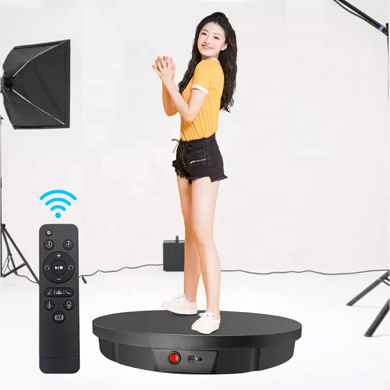 Powered rotating base display 80 cm and 100Kg