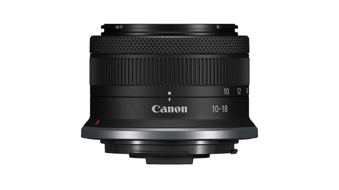 The Canon RF-S10-18mm f/4.5-6.3 IS STM. Image credit: Canon
