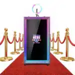 TechnoWhale Magic Mirror Photo Booth 65 inch Classic Design with Canon 2000d Camera