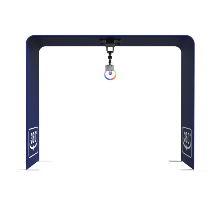 Xria Overhead 360 Photo Booth Truss with Remote Controller Automatic 360 Video Portable Top Spinner Sky 360 Photobooth - Image 11