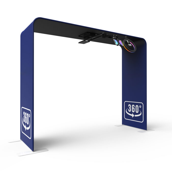 Xria Overhead 360 Photo Booth Truss with Remote Controller Automatic 360 Video Portable Top Spinner Sky 360 Photobooth - Image 5