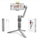 ZHIYUN SMOOTH Q3 Portable Phone Gimbal 3-Axis Handheld Stabilizer for iPhone 15 pro max Samsung & Xiaomi