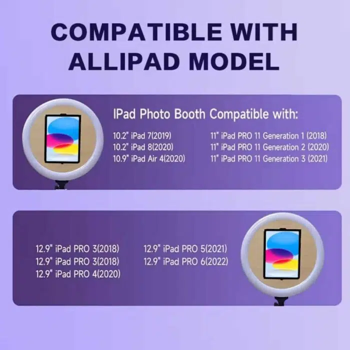 Ipadbooth New Design Vintage Ipad Photobooth 12.9 Photo Booth Shell For Party Wedding and Events - Image 6