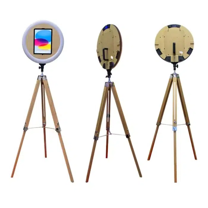 Ipadbooth New Design Vintage Ipad Photobooth 12.9 Photo Booth Shell For Party Wedding and Events - Image 1