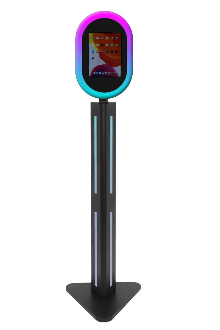 Xria Ipad Photo Booth Stand Portable Ipad Photobooth Selfie Kiosk Ring Light For Wedding events birthday - Image 7