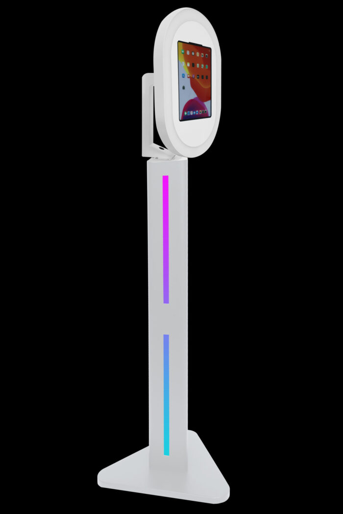 Xria Ipad Photo Booth Stand Portable Ipad Photobooth Selfie Kiosk Ring Light For Wedding events birthday - Image 9
