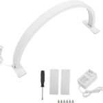 Xria M55 Half Moon light 21.7 Inch Arch Shape Manicure Light 3000K-6000K Lamp Adjustable Brightness Desk Lash Light for Nails Tattoo Beauty Salon