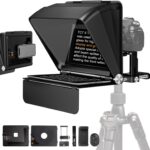 LENSGO TC7II Teleprompter 7.9'' Ultimate kit Foldable Phone / Tablet Prompter Reader for Camera and Mobile Phone
