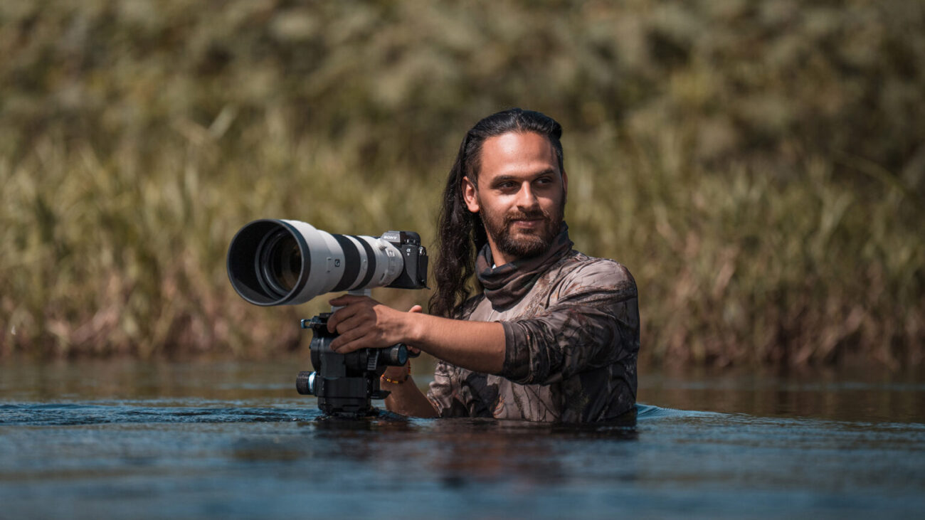 The Sony FE 400-800mm F/6.3-8 G OSS in the field. Image credit: Sony / Sasan Amir