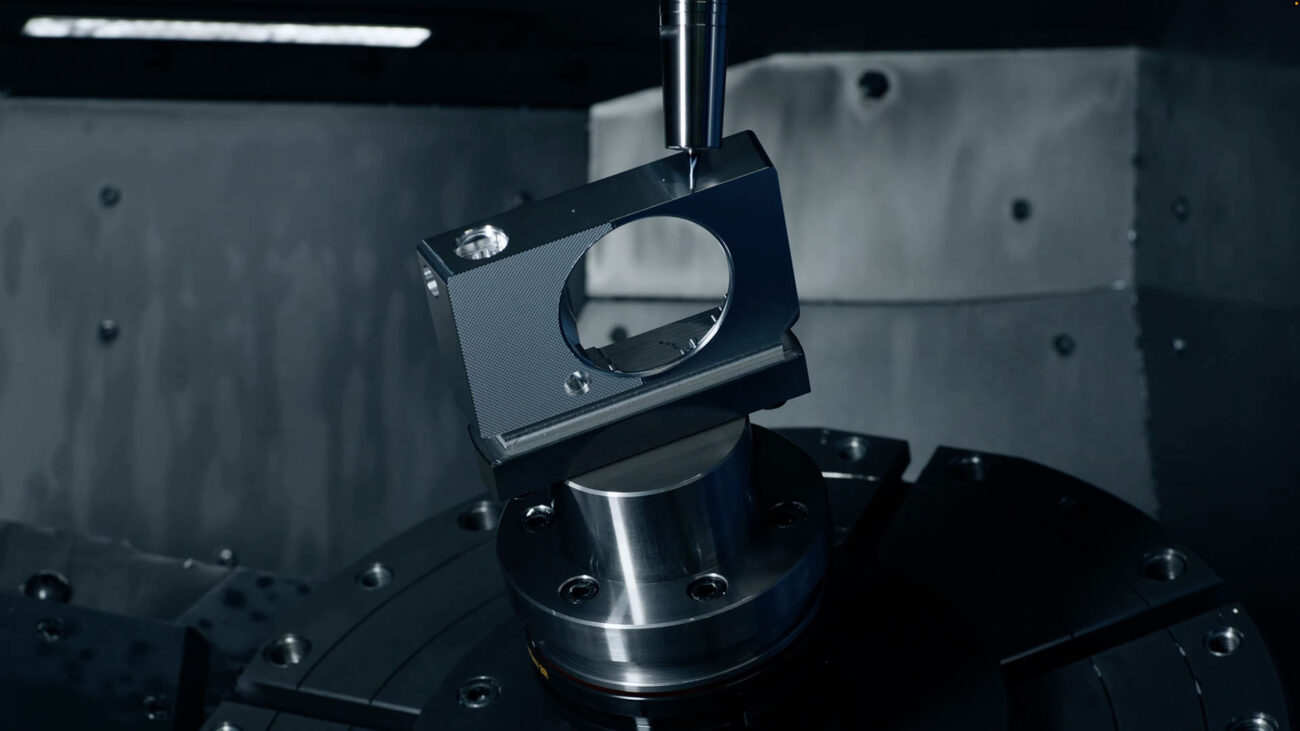 SIGMA BF 5-axis machining process. Image credit: SIGMA