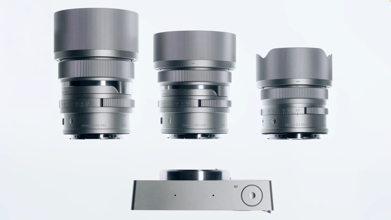 SIGMA BF body and dedicated silver lenses. Image credit: SIGMA