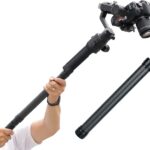 Gimbal Extension Pole Carbon Fiber Bar Lightweight but Strong 1/4" Universal Rod Compatible with DJI Ronin S OSMO Mobile 2 ZHIYUN Crane 2 V2 Stabilizer DSLR Camera