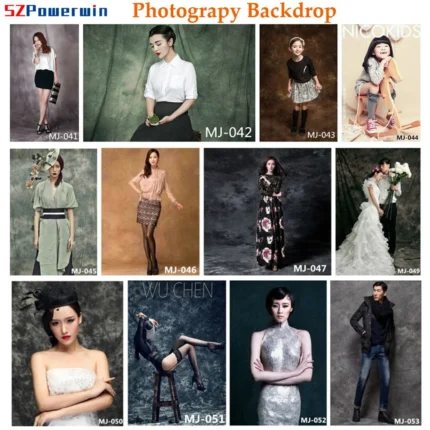 Fabric Backdrop 2x3m 3x3m 3x5m 3x6m Cotton Muslin Photography Backdrop Cloth for Photo Studio Kit Background