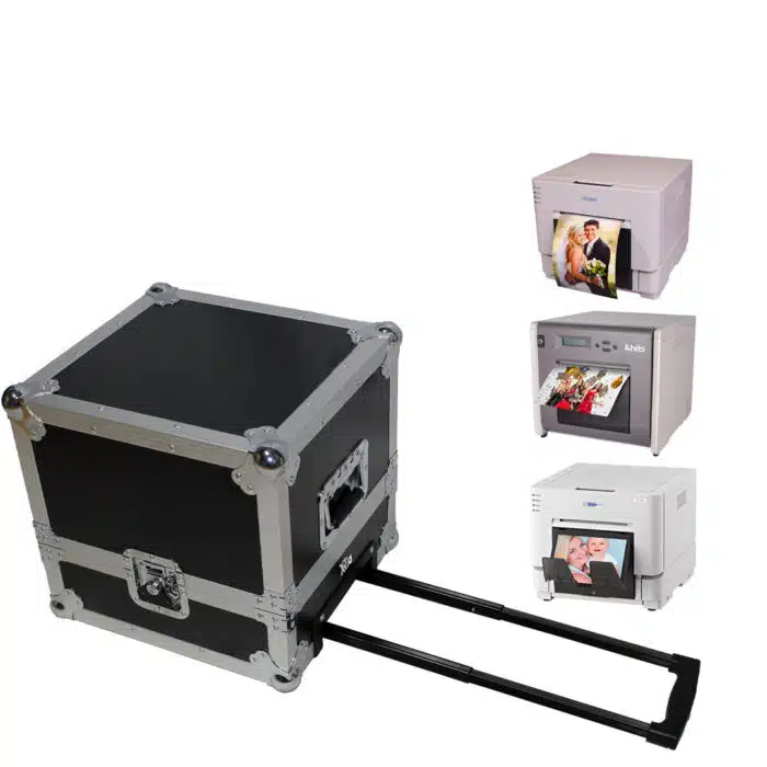 Xria Flight Case for Citizen CY-02 HiTi P520L and DNP-DSRX1 Photo Booth Printer - Image 1