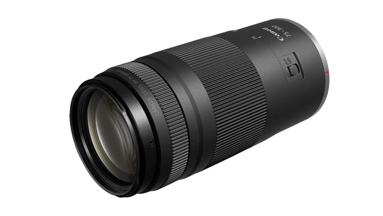 A classic lens with a new mount: the Canon RF75-300mm F4-5.6. Photo credit: Canon