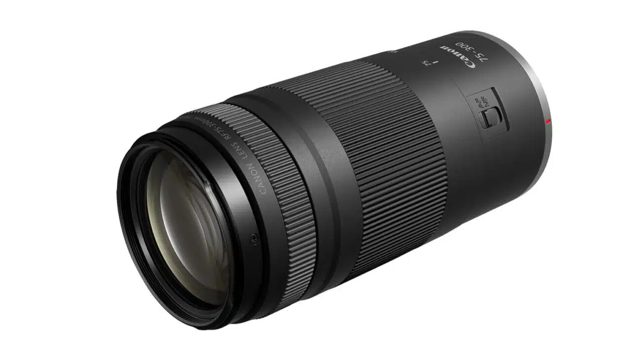 A classic lens with a new mount: the Canon RF75-300mm F4-5.6. Photo credit: Canon
