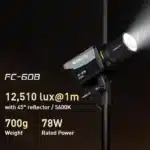 Nanlite FC-60B LED Light 2700K-6500K Bi-Color Portable Led Fill Light For Live Streaming Video Studio Outdoor Lights - Image 5