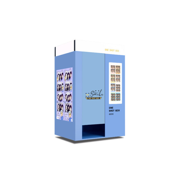 Technowhale Self Service Photo Booth with Booth Room TW-SS215B Commercial Instant Print & ID Photo Machine - Image 6