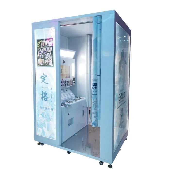 Technowhale Self Service Photo Booth Comercial Take Album Instant Print Id Selfie Photobooth Machine Photo Booth - Image 2