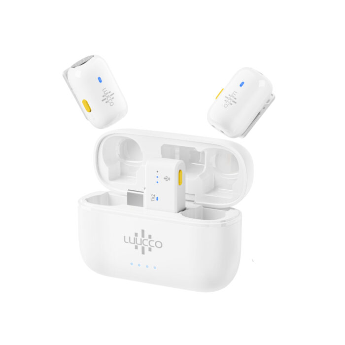 Luucco MiniPods-K2 Dual Wireless Lavalier Microphone (USB-C) - Image 9